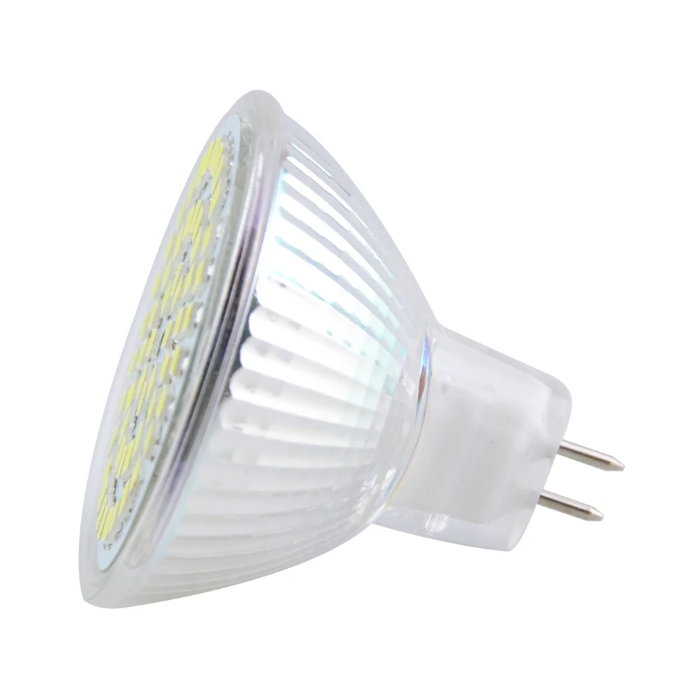 Светодиодная лампа MR16 220 В 4 Вт 6 8 2835 SMD 36 54 72 светодиода энергосберегающая для