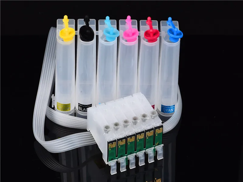 Высокое качество P50 СНПЧ картридж для Epson P50 принтер T0791 T0792 T0793 T0794 T0795 T0796 СНПЧ чернильный картридж