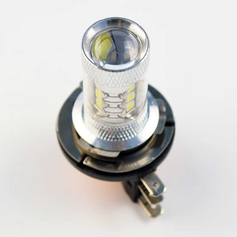 Flytop 1 x H15 16SMD 12 В 80 Вт высокое Мощность светодио дный лампа фары с объективом CREE