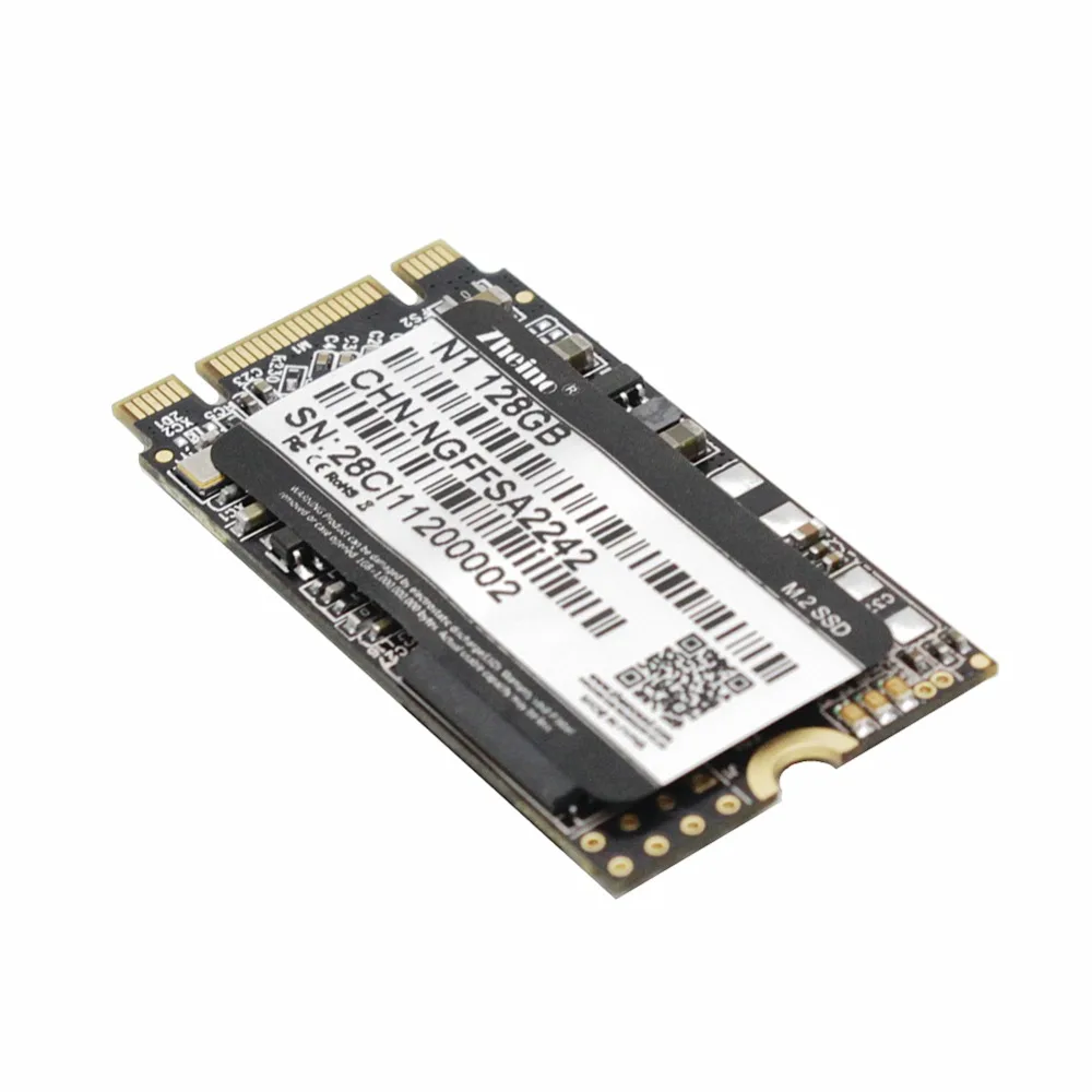 Zheino M.2 2242 SSD 128 ГБ NGFF SATA Внутренний твердотельный диск для портативных ПК рабочего стола сервера