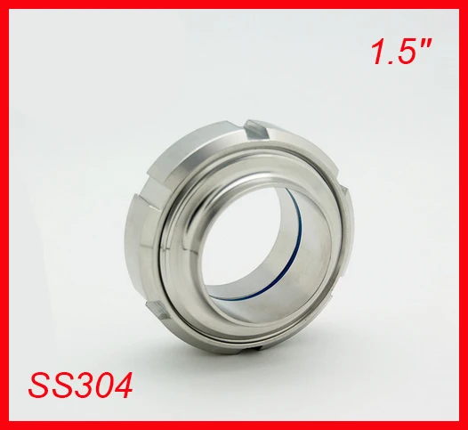 

50 sets 1.5" SS304 sanitary SMS union set(1 x Nut,1 x Liner,1 x Male,1 x gasket) f Welding fitting Ends Pipe Tubing Connection