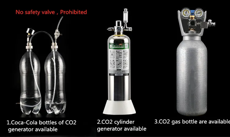 Новейшая модель AC110V-AC220VCO2 Магнитный электромагнитный клапан регулятор низкой температуры CO2 DIY аквариумный аквариум электр