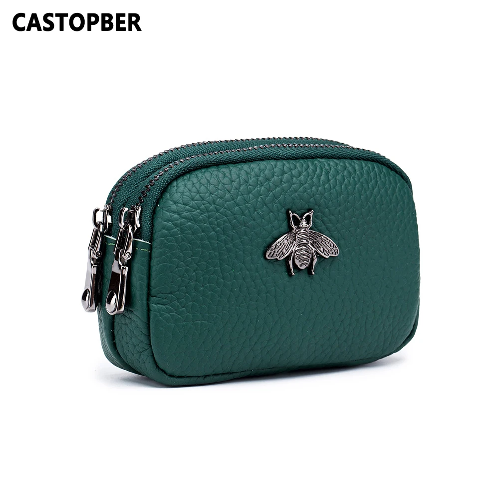 Маленькая сумка с пчелами для женщин модный дизайнерский мини кошелек из