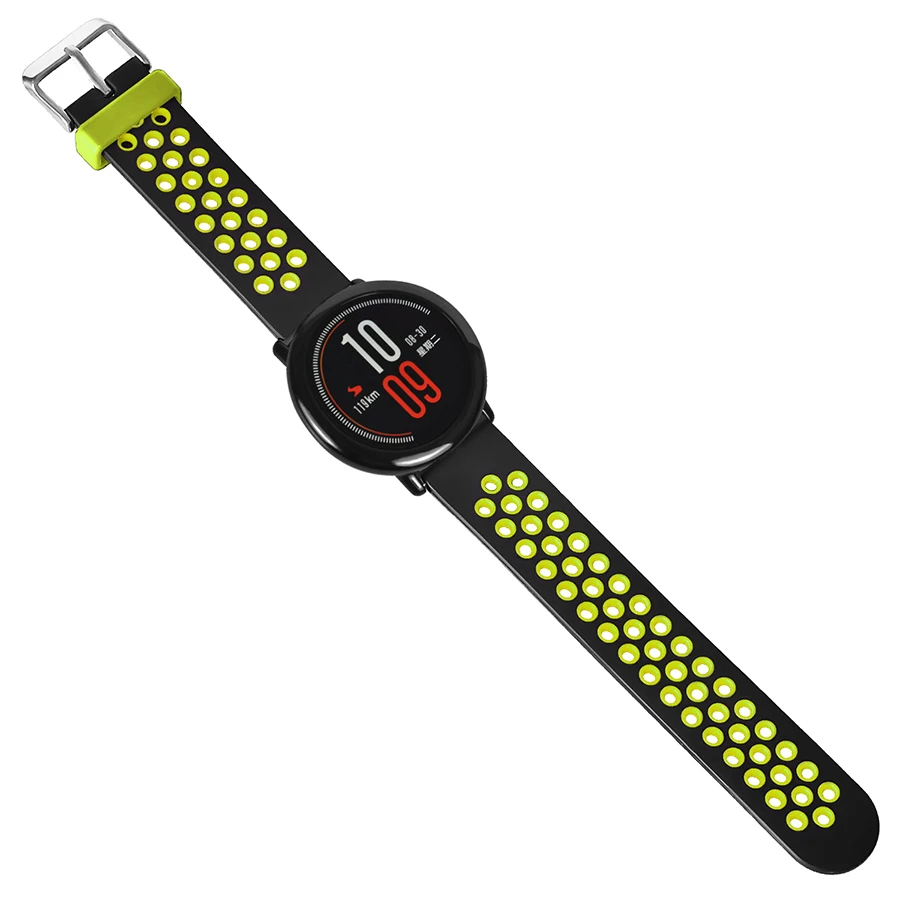 Ремешок силиконовый для часов Xiaomi Huami Amazfit Pace сменный Браслет наручных аксессуары