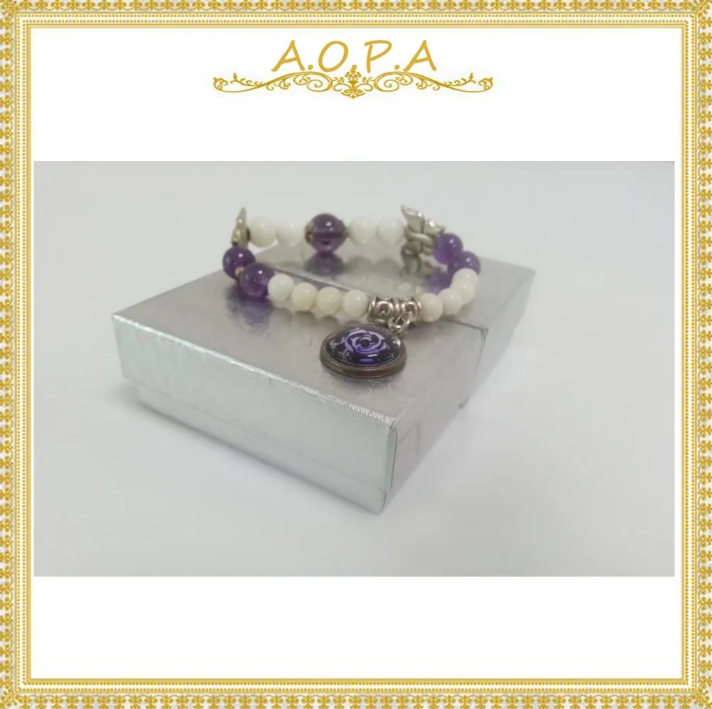 #21 серебряная фольга хлопковая заполненная 100 шт. бумажная коробка для ювелирных