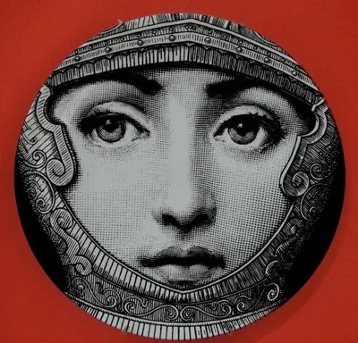 8 дюймов rosenthal Piero fornasetti тарелки Декоративная посуда подвесную пластину работа костяного фарфора настенные украшения Настенная фарфоровая тарелка - Цвет: P
