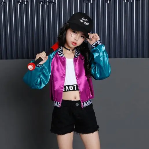 Костюм джазовый в стиле хип хоп для девочек 6 12 лет|outfits for girls|kids sport suitkids |
