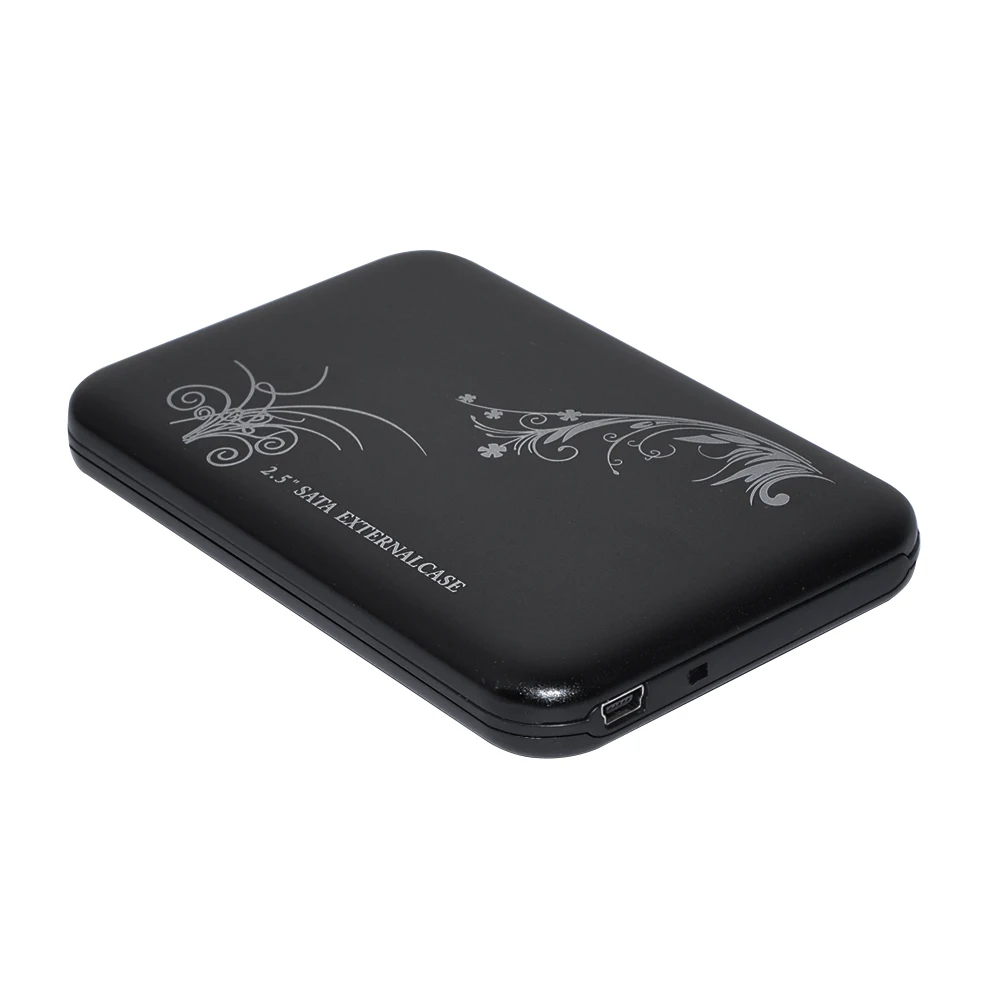 DeepFox алюминиевый сплав и пластик USB 2,0 HDD Caddy корпус 2,5 дюймов SATA SSD Мобильный HDD чехол s 2,5 HDD Чехол