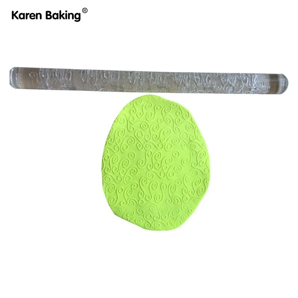 S образный спиральный узор прозрачные тиснения штифты для рукоделия инструменты