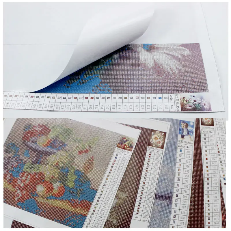 5DFull Алмазная Картина Зеленый светильник фиолетовая мозаика алмазное Рисование