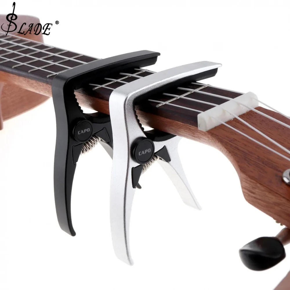 

Slade Guitar Capo Spring Quick Change Clamp Aluminium Material Guitar Accessory for Guitar Ukulele