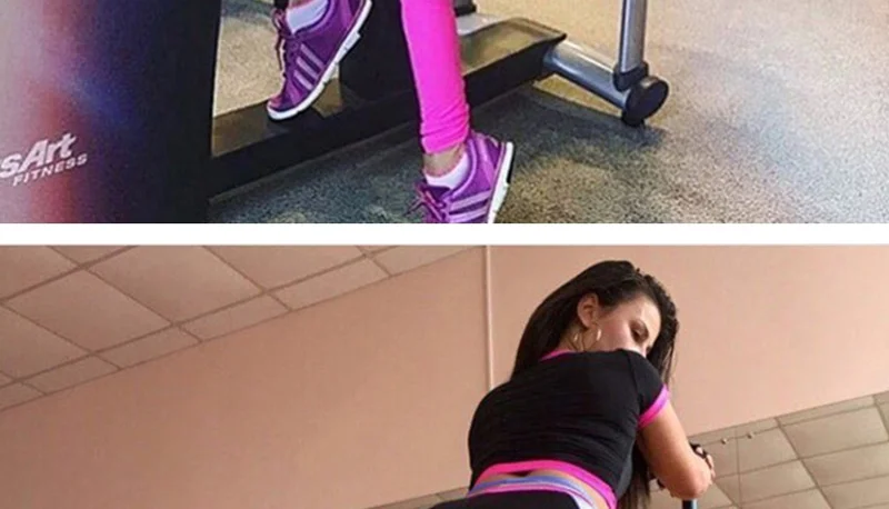Hecatal, 2 шт., женский спортивный комплект для фитнеса, йоги, бега, спортзала, спортивные бюстгальтеры и леггинсы, высокая эластичность, подходящие цвета, костюмы для йоги