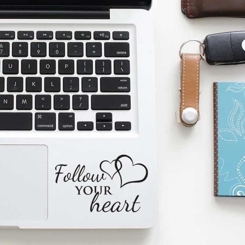 Наклейка с надписью Follow Your Heart наклейка для ноутбука Macbook Pro Air Retina 11 12 13 15 дюймов