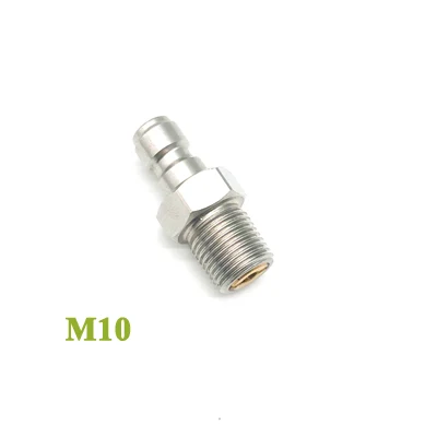 m10 foster PCP Airforce Air Fillig Nippe One Way Foster из нержавеющей стали заполняющий зонд M10 1/8NPT 1/BSP - Цвет: m10 foster