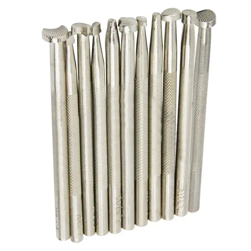 Набор металлических штампов 20 шт./лот инструменты для резьбы по коже изготовления седла|diy stamp|stamp diymetal stamp |