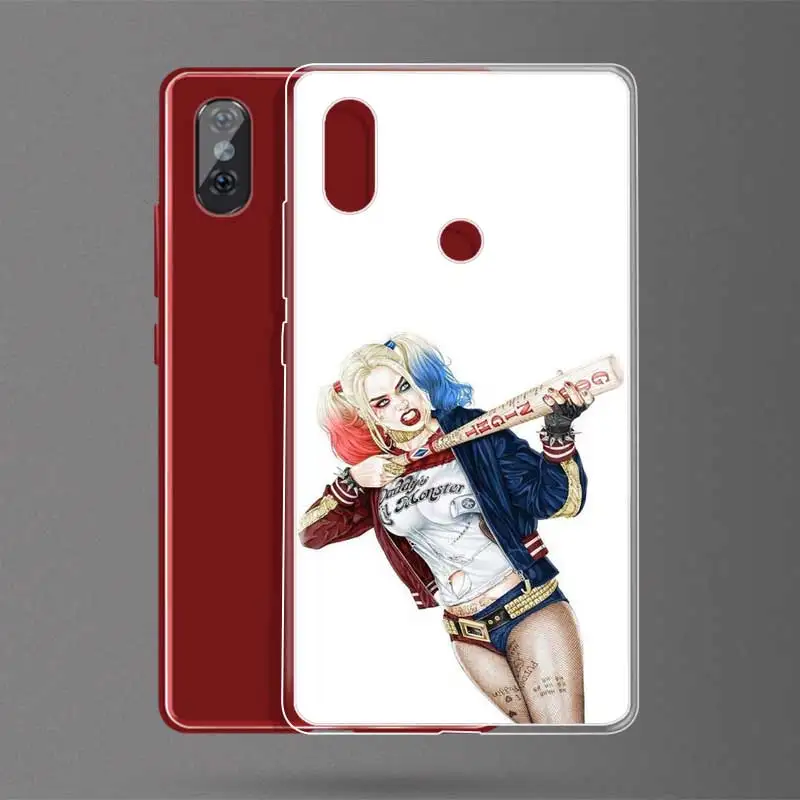 DREAMFOX N046 &quot Харли Квинн &quotМягкий силиконовый чехол из ТПУ для Xiaomi mi x 3 A1 A2 5C 5X6 6X8 9