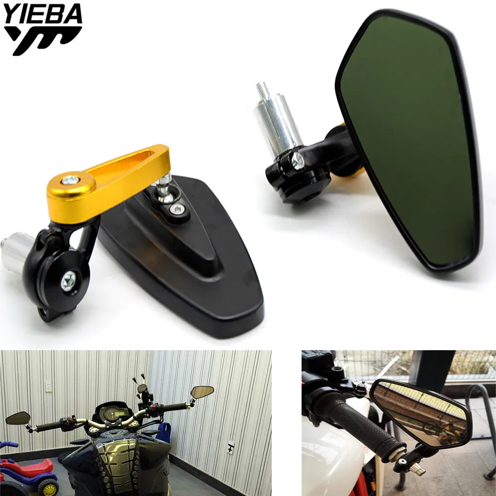 

Motorcycle Rearview mirrors bar end mirror handlebar mirror for MOTO GUZZI V7 Stone/Special V9 BobbeR/RoameR NORGE 1200/GT8V