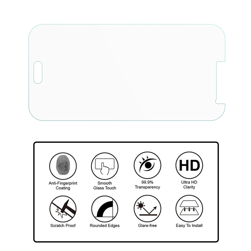 Vrurc 2 шт./лот Экран протектор для samsung Galaxy J1 J3 J7 J2 J5 премьер 2015 2016 закаленное Стекло J