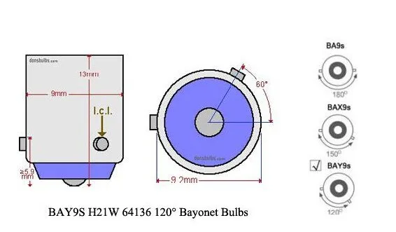 Бесплатная доставка 2 шт. H21w BAY9S 433D осветители Cree светодиодный белый/желтый Canbus
