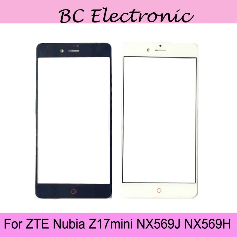 

For ZTE Nubia Z17 Z 17 mini NX569J NX569H Front Outer Glass Lens Repair Touch Screen Outer Glass Touch Screen without Flex