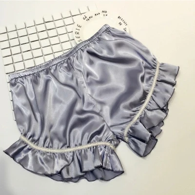 Новый женский летний пикантный пижамный комплект пижама из мягкого шелка
