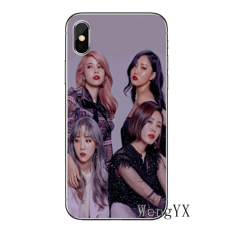 Mamamoo KPOP для девочек samsung Galaxy S10 S9 S8 S7 S6 edge Plus Lite S5 S4 Note 9 8 5 Чехол Мягкий чехол для телефона - Цвет: Mamamoo-KPOP-A-09