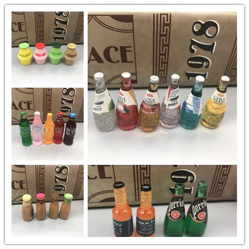 Кавайный новейший миниатюрный Кабошон из сока/фруктового молока/коктейля/соды