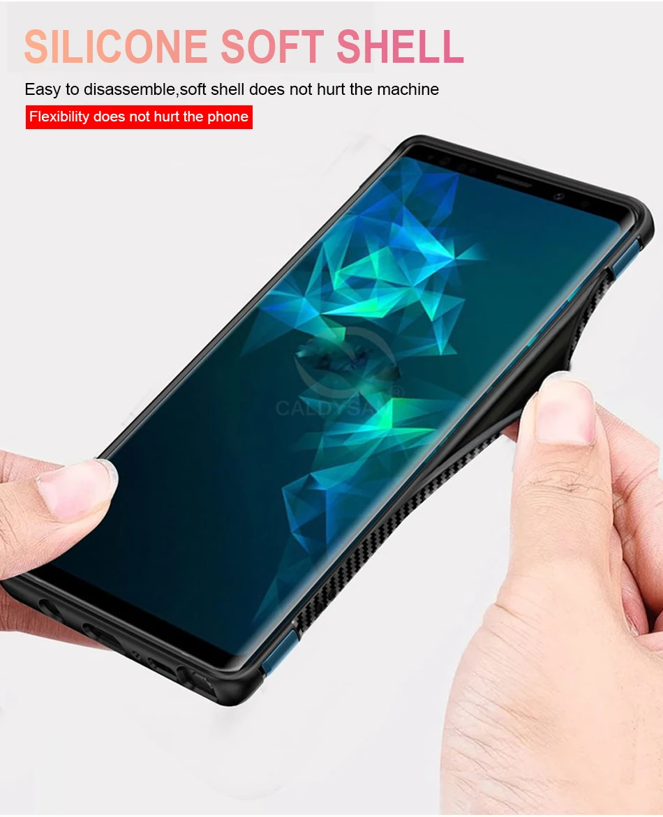 Роскошный армированный мягкий бампер чехол для телефона на samsung Galaxy S7 Edge S9 S10 S8 Plus S10e Note 9 противоударный кольцевой полный Чехол