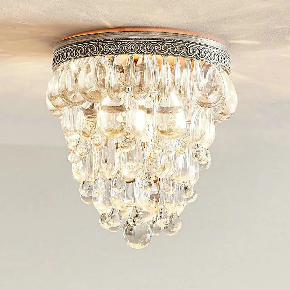 

Modern Lustre Led Crystal Chandelier Lighting Industrial Style Design Lamp Shades Chandeliers for kitchen Living Room Bedroom