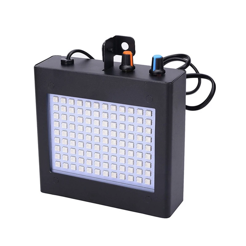 Wonlukiy мини 108 SMD5050 RGB светодиоды стробоскопный фонарь сценический эффект