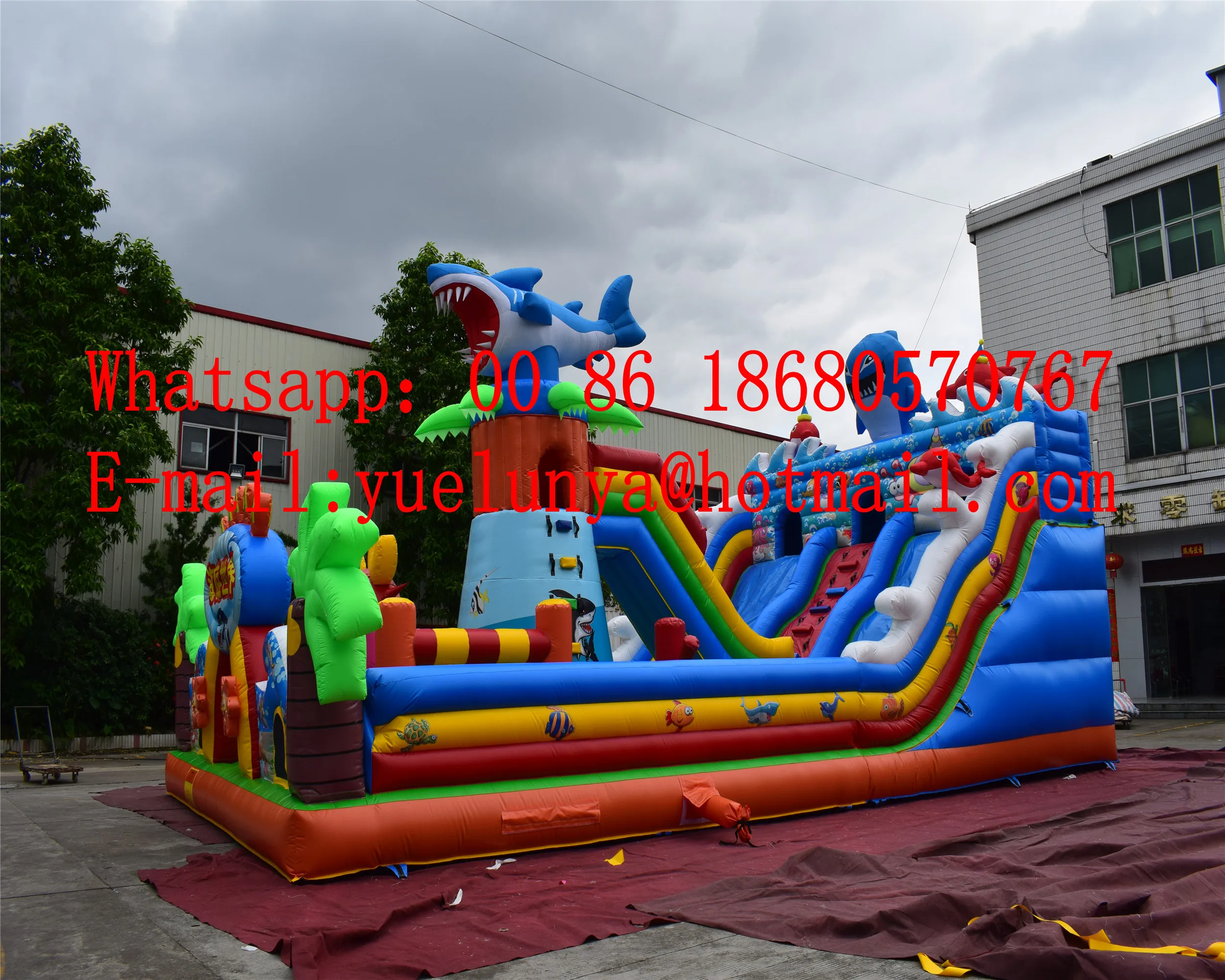 (Китай Гуанчжоу) Прямая продажа с фабрики надувная горка/замок/батут/надувной