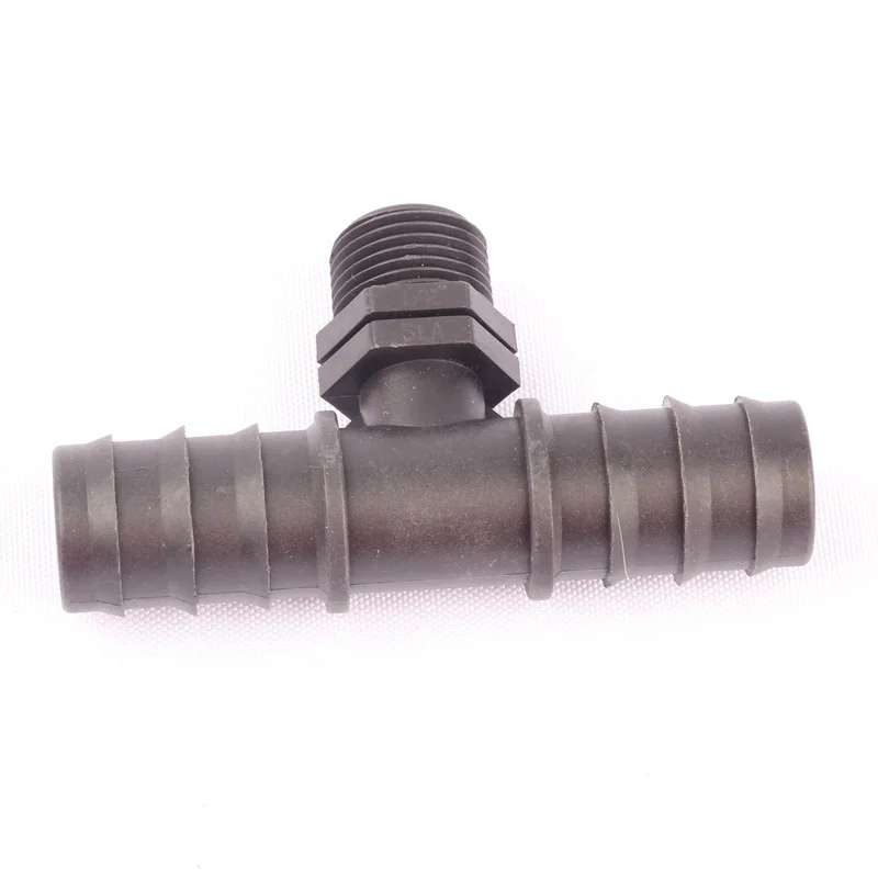 50 шт. наружная резьба 1/2 дюйма к стандарту DN25|tee connector|water splitterhose tees |