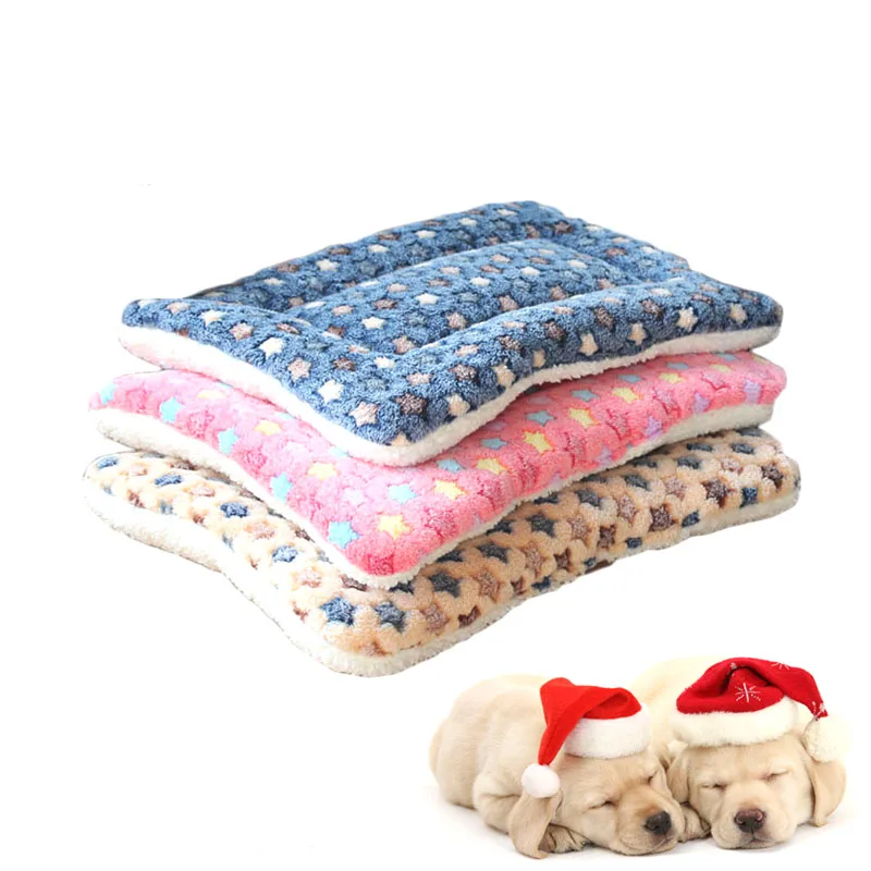 Мягкие коврики для собак одеяло кровать питомцев больших пород теплая собака