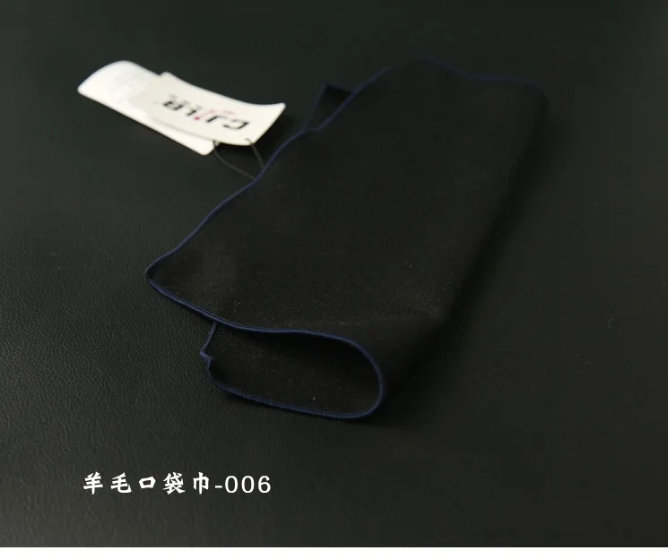 Hankerchief Шарфы для женщин плед Бизнес костюм платки шерсть Повседневное Для мужчин с карманами площади 24x24 см 10 шт./лот
