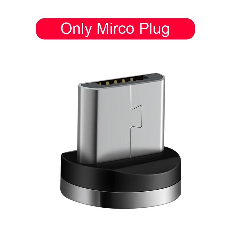 Oppselve Магнитный Micro-USB кабель со 2A быстрой зарядки 1 м 2 дисплей сид такси магнитное зарядное устройство, кабель для Xiaomi 4X huawei P8 Lite samsung данных Кабо - Цвет: Only Micro Adapter