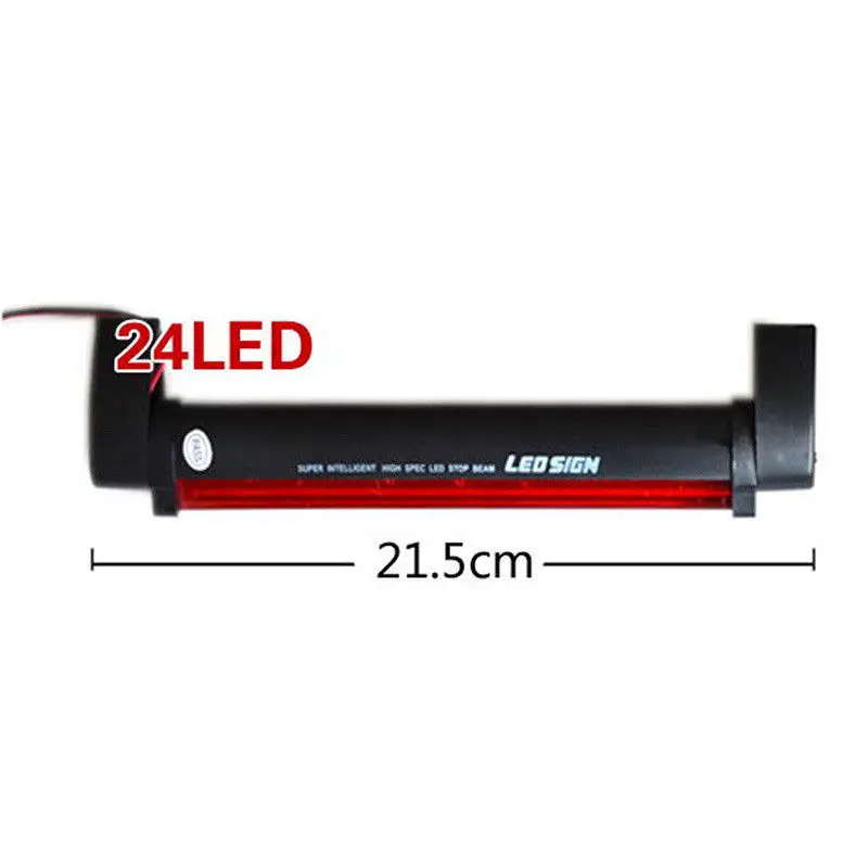 12V красный автомобиль высокий хвост светильник 24 30LED тормозной крепление стоп