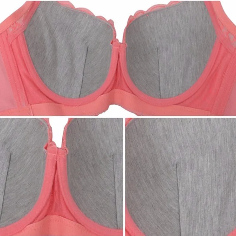 Бюстгальтер с чашками пуш ап и кружевом большого размера|e cup|plus size brasize bra |