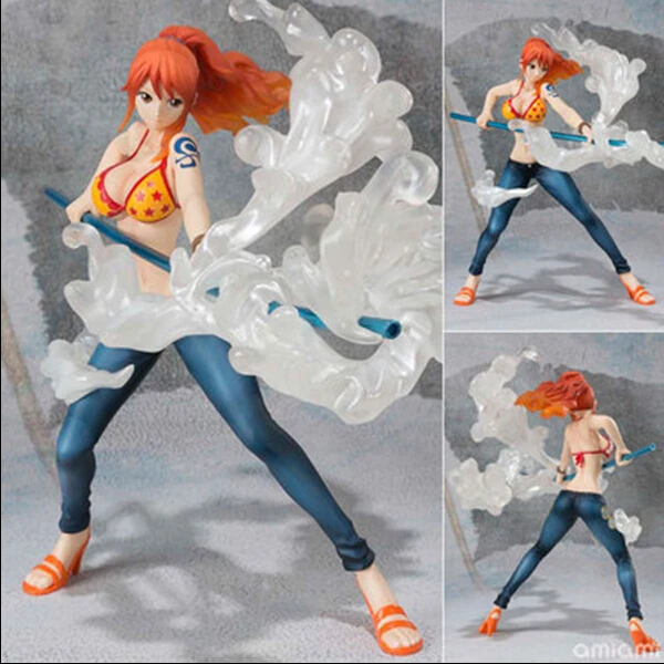 Одна Фигура Nami Milky Ball Battle Ver. ПВХ Фигурка 15 см одна штука Коллекционная модель