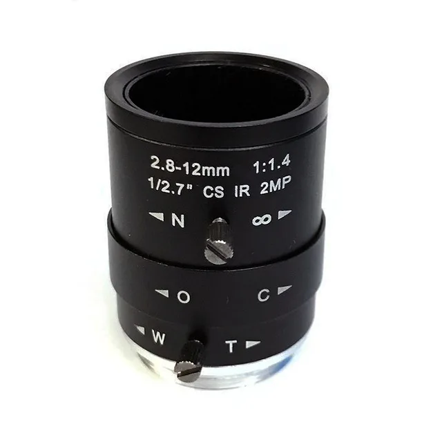 HD 2mp 2 8 12mm cctv lens CS Mount с ручным фокусным расстоянием IR 1/2.7 &quot1:1.4 для IP камеры