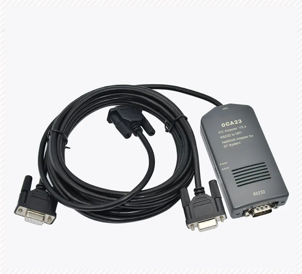 PC-MPI+ адаптер для Siemens S7-300/400 PLC 6ES7972-0CA23-0XA0 Кабель для программирования S7-300 S7-400 RS232 к MPI кабель для загрузки