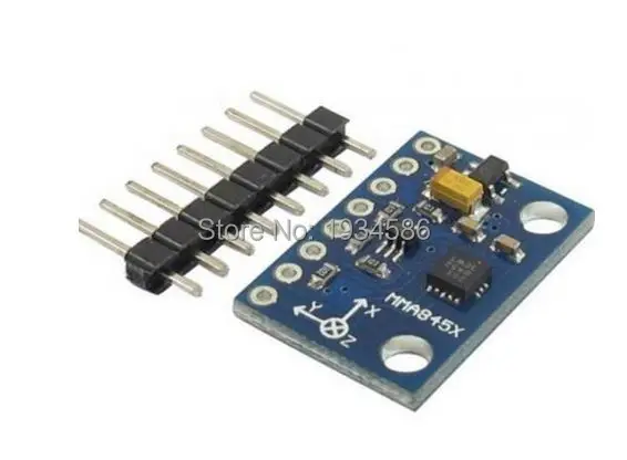10 шт./лот 3-5 в MMA8452Q (MMA7361) модуль цифровой MMA8452 триосевой акселерометр прецизионный
