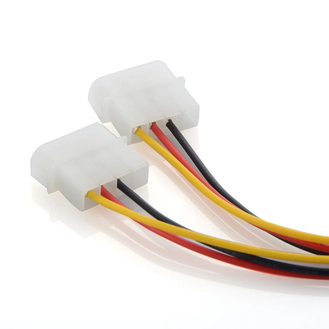 Новый двойной большой 4 контактный 6pin адаптер питания кабель PCI E Графическая