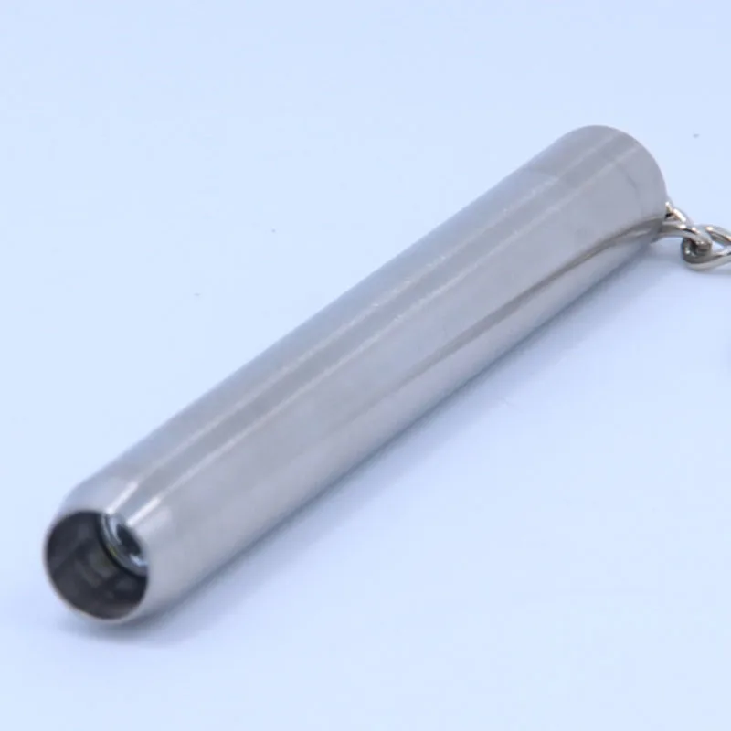 Мини фонарик 10440 лм 1 режим белый супер мини из нержавеющей стали яркий