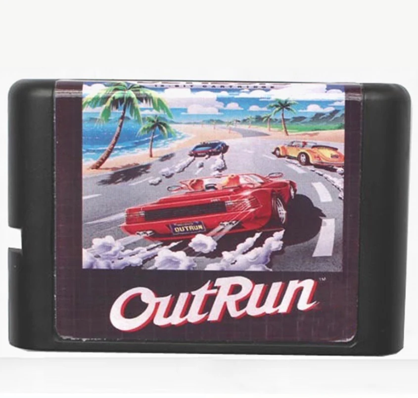 Out Run 16 для 16-битной игровой карты Sega MD Mega Drive видеоконсоли Genesis |