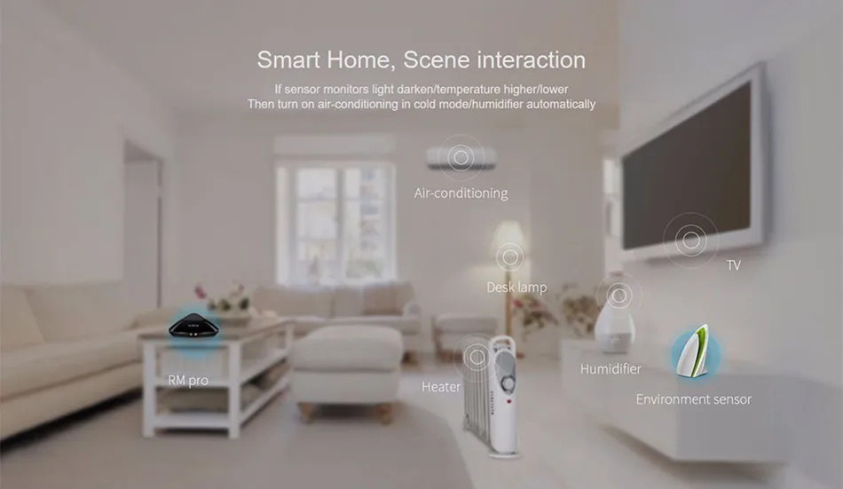 Broadlink RM33 RM Pro+, автоматизация умного дома wifi+ IR+ RF Универсальный Интеллектуальный переключатель дистанционного управления для iphone IOS ipad Android