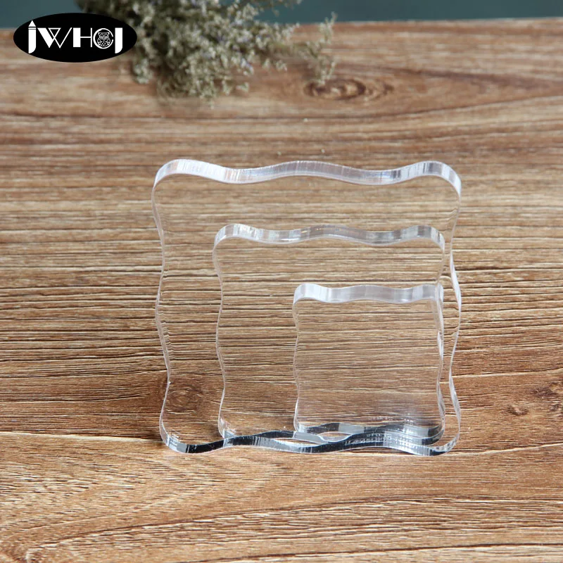 1 шт. прозрачный акриловый DIY штампы ручка, ручной работы скрапбук фотоальбом Декор комбинация мягкие Аксессуары для печатей инструменты