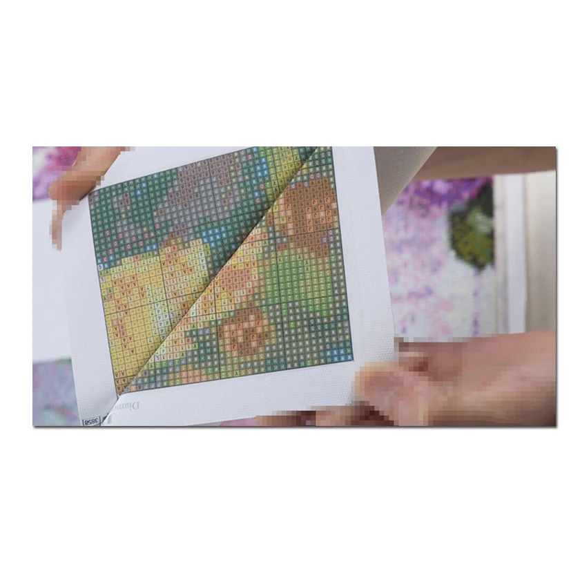 Вышивка из алмазной мозаики Мультяшные кристаллы картина страз ручная работа