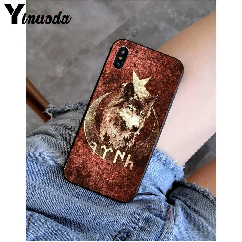 Yinuoda флаг Турции волк ретроспективный телефон чехол оболочка для Apple iPhone 8 7 6 6S Plus X XS MAX 5 5S SE XR чехол