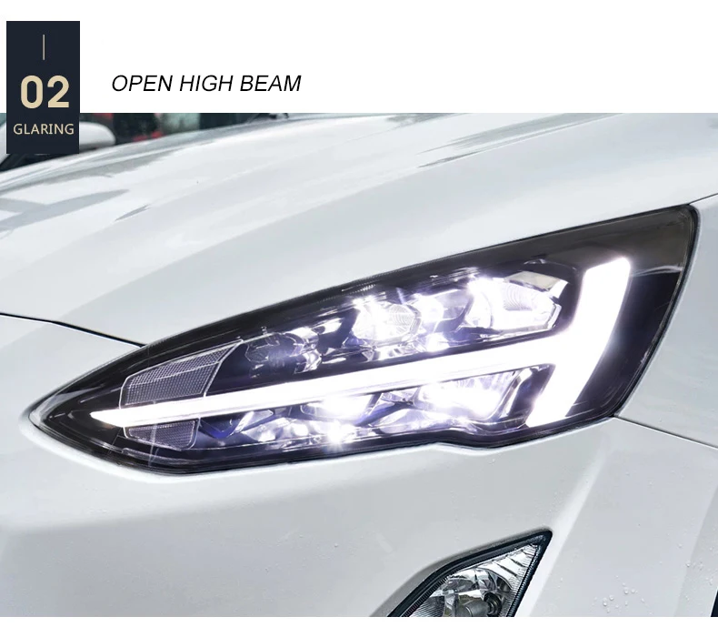 Автомобильный Стайлинг для Ford Focus фары фокус 5 светодиодный фары динамические светодиодные фары дневного света Hid Bi Xenon авто аксессуары