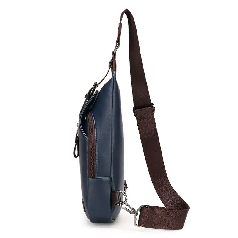 Feidika Боло бренд сумка Для мужчин груди пакет один плечевой ремень Back Pack кожаная